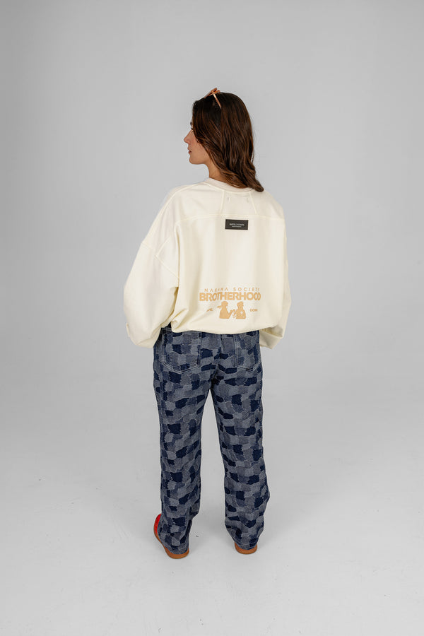 Crewneck NARUTO ESSN - IVORY