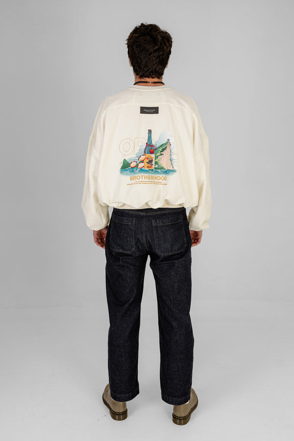 Crewneck ONE PIECE - IVORY