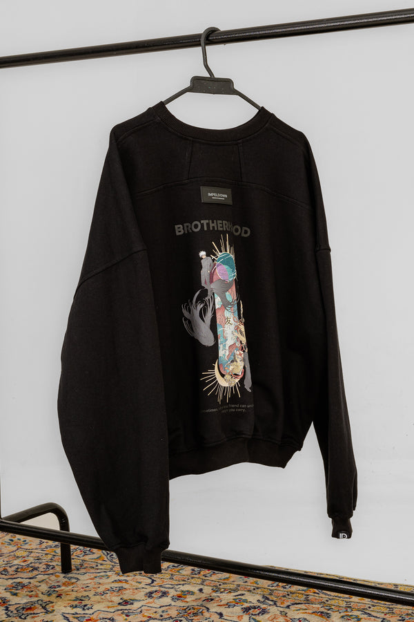 Crewneck JUJUTSU KAISEN - NEGRO